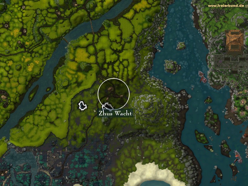 Zhus Wacht (Zhu's Watch) Landmark WoW World of Warcraft 
