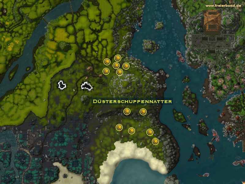 Düsterschuppennatter (Murkscale Asp) Monster WoW World of Warcraft 