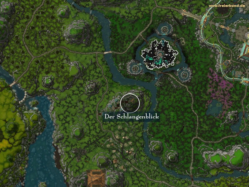 Der Schlangenblick (Serpent's Overlook) Landmark WoW World of Warcraft 