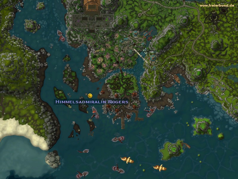 Himmelsadmiralin Rogers (Admiral Rogers) Quest NSC WoW World of Warcraft 