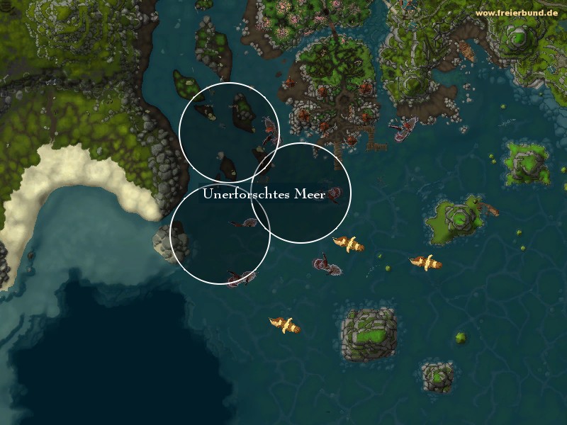 Unerforschtes Meer (Uncharted Sea) Landmark WoW World of Warcraft 