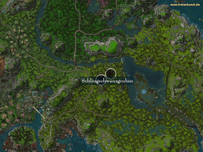 Schlingschwanzgruben (The Slingtail Pits) Landmark WoW World of Warcraft 