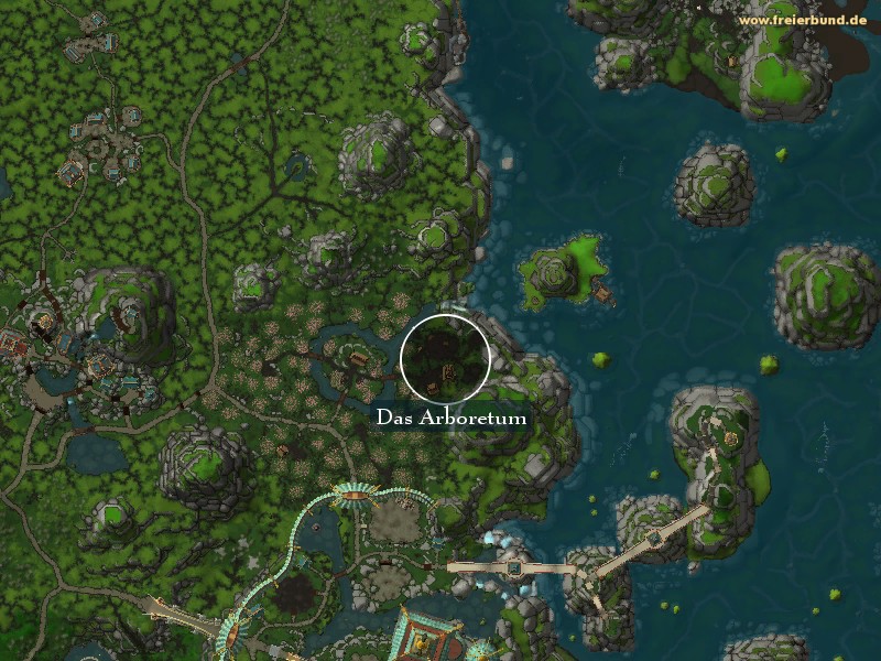 Das Arboretum (The Arboretum) Landmark WoW World of Warcraft 