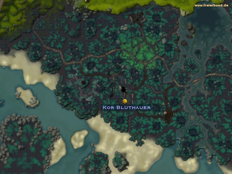 Kor Bluthauer (Kor Bloodtusk) Quest NSC WoW World of Warcraft 