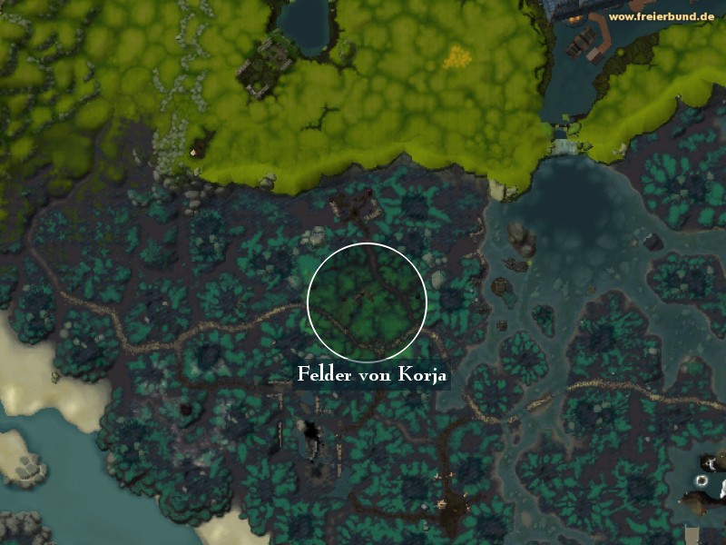 Felder von Korja (Field of Korja) Landmark WoW World of Warcraft 