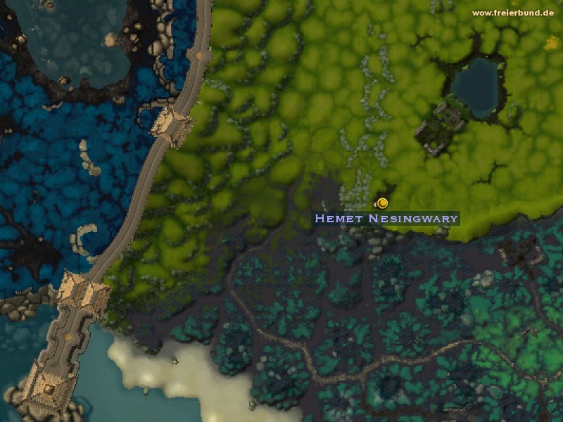 Hemet Nesingwary (Hemet Nesingwary) Quest NSC WoW World of Warcraft 