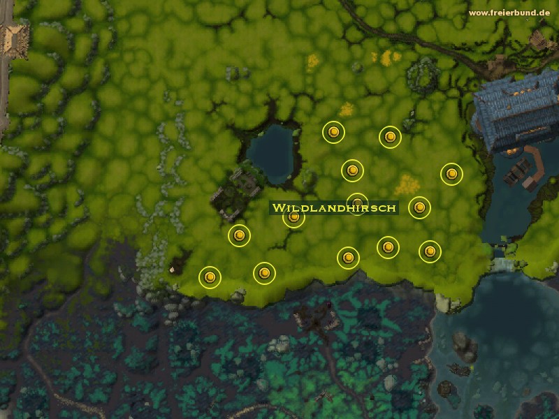 Wildlandhirsch (Wilderland Stag) Monster WoW World of Warcraft 