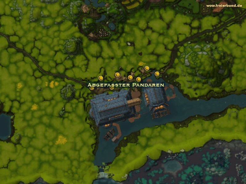 Abgefasster Pandaren (Barreled Pandaren) Quest-Gegenstand WoW World of Warcraft 