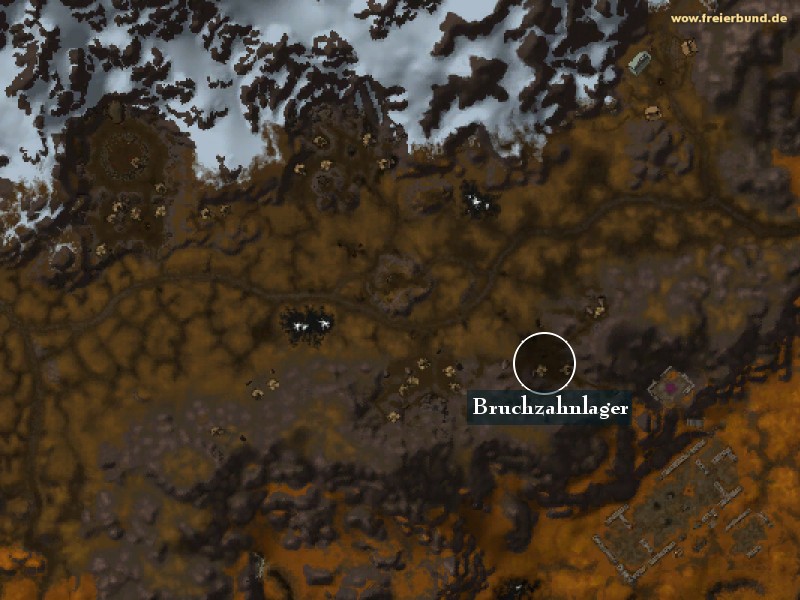 Bruchzahnlager (Camp Broketooth) Landmark WoW World of Warcraft 