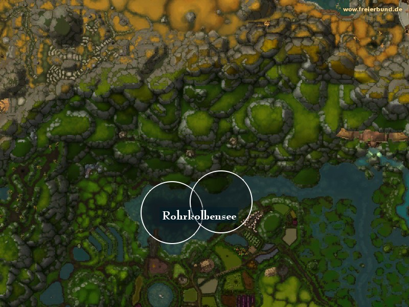 Rohrkolbensee (Cattail Lake) Landmark WoW World of Warcraft 