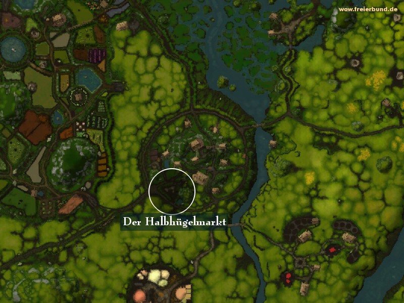 Der Halbhügelmarkt (The Halfhill Market) Landmark WoW World of Warcraft 