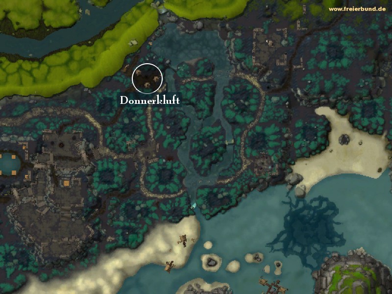 Donnerkluft (Thunder Cleft) Landmark WoW World of Warcraft 