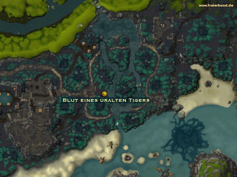 Blut eines uralten Tigers (Ancient Tiger's Blood) Quest-Gegenstand WoW World of Warcraft 