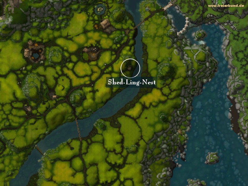 Shed-Ling-Nest (Virmen Nest) Landmark WoW World of Warcraft 