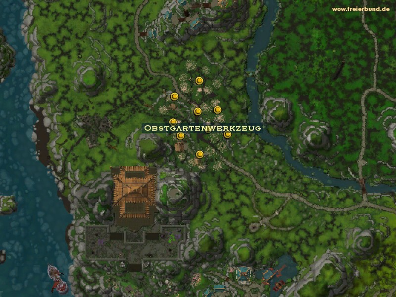 Obstgartenwerkzeug (Orchard Tool) Quest-Gegenstand WoW World of Warcraft 