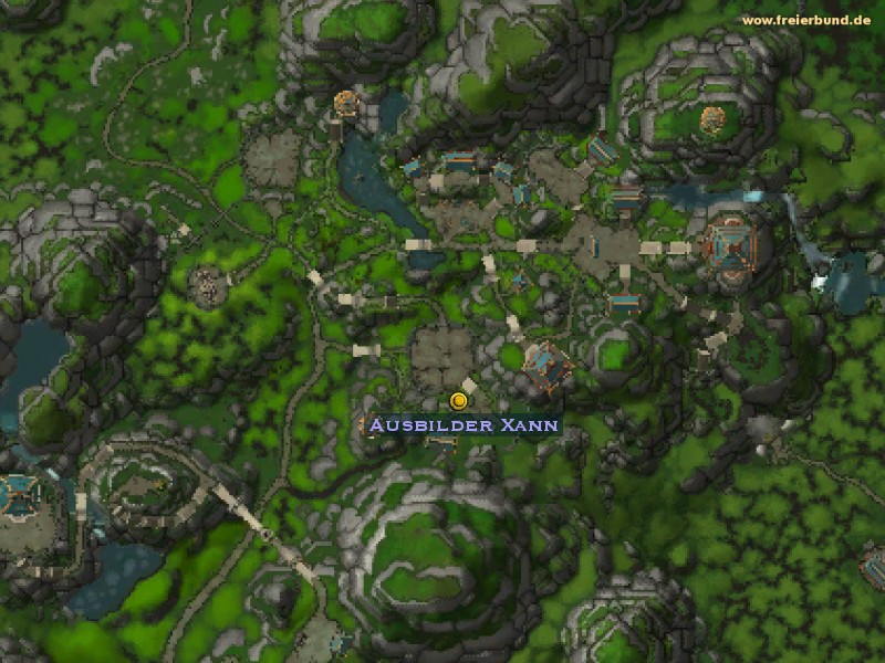 Ausbilder Xann (Instructor Xann) Quest NSC WoW World of Warcraft 