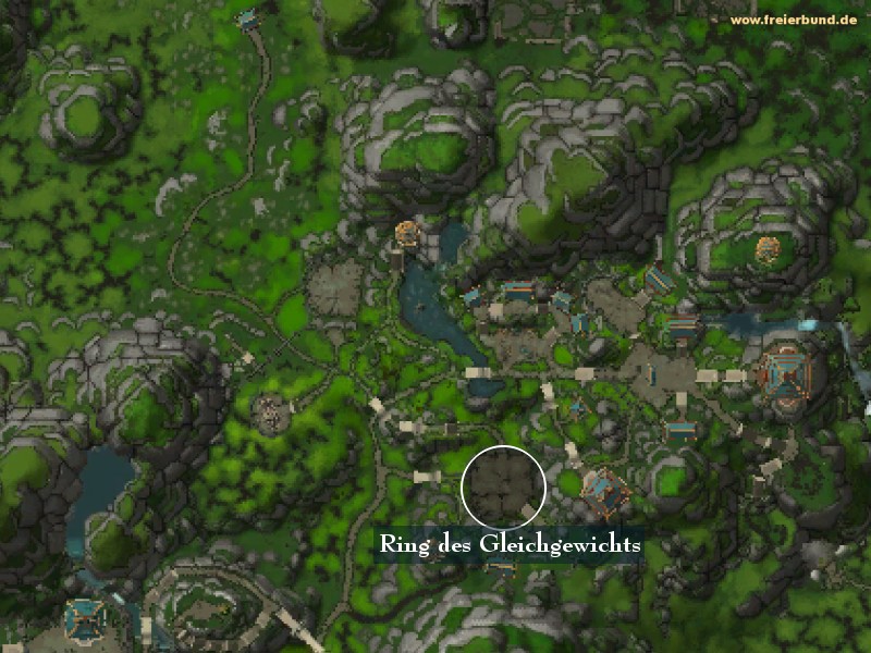 Ring des Gleichgewichts (The Ring of Balance) Landmark WoW World of Warcraft 