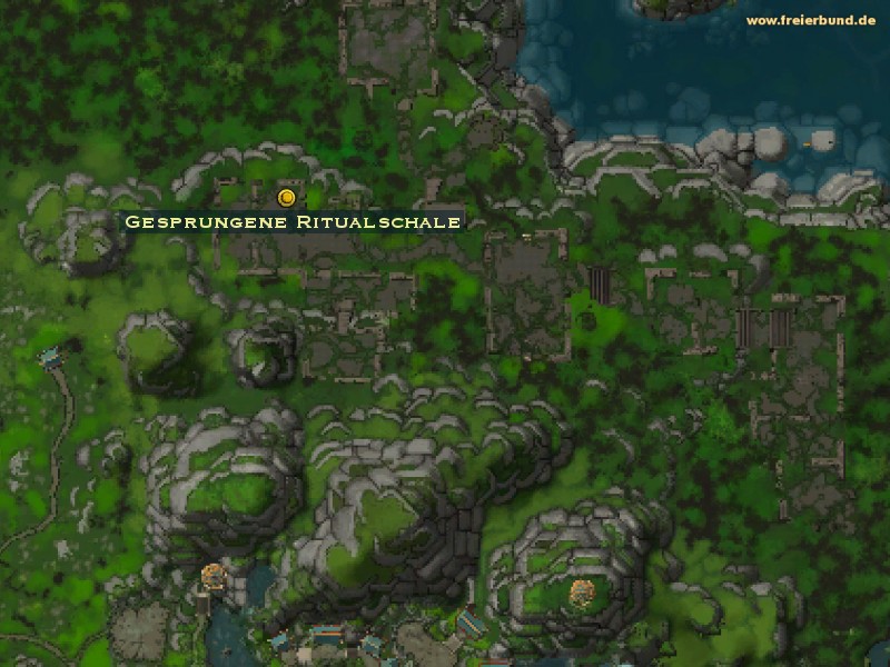 Gesprungene Ritualschale (Chipped Ritual Bowl) Quest-Gegenstand WoW World of Warcraft 