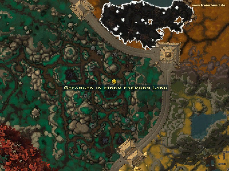 Gefangen in einem fremden Land (Trapped in a Strange Land) Quest-Gegenstand WoW World of Warcraft 