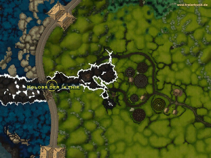 Koloss der Ik'thik (Ik'thik Colossus) Monster WoW World of Warcraft 