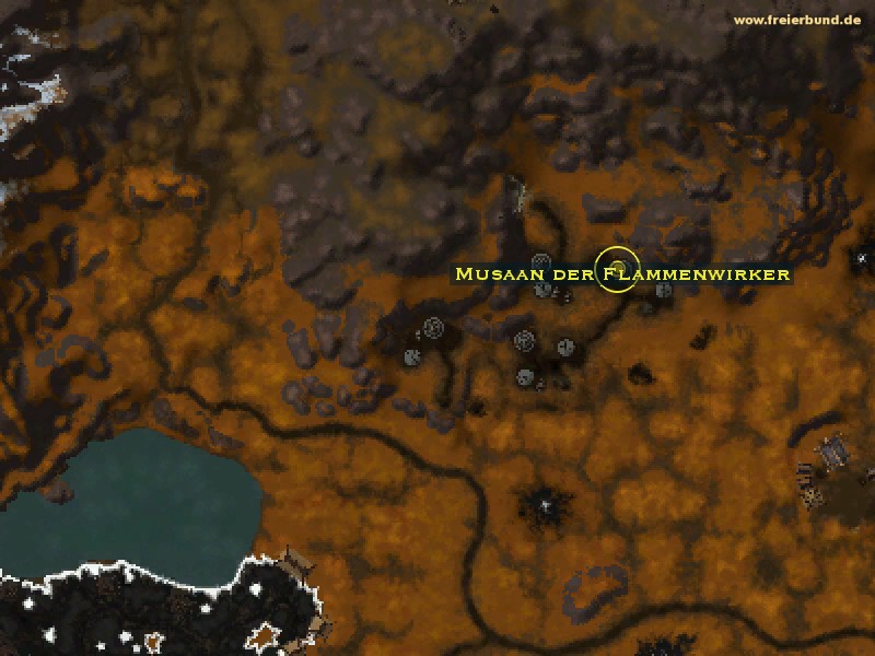 Musaan der Flammenwirker (Musaan the Blazecaster) Monster WoW World of Warcraft 