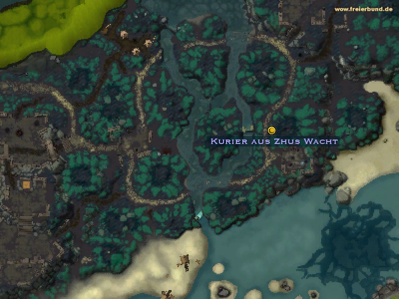 Kurier aus Zhus Wacht (Zhu's Watch Courier) Quest NSC WoW World of Warcraft 