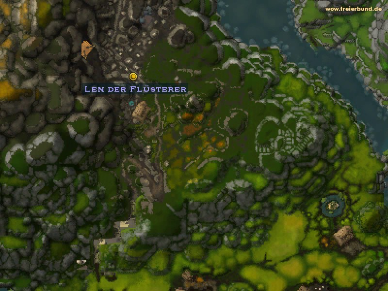 Len der Flüsterer (Len the Whisperer) Quest NSC WoW World of Warcraft 