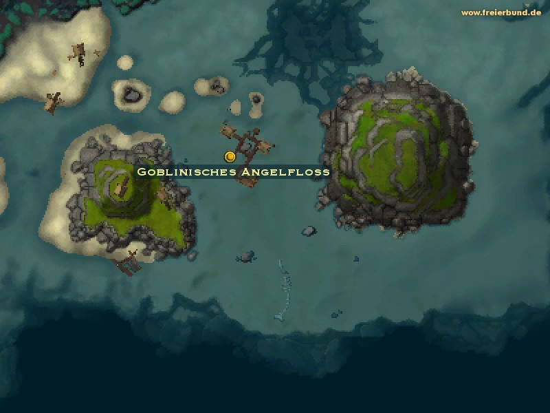 Goblinisches Angelfloß (Goblin Fishing Raft) Quest-Gegenstand WoW World of Warcraft 