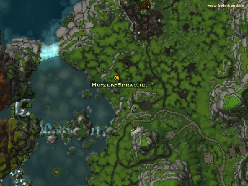 Ho-zen-Sprache (Hozen Speech) Quest-Gegenstand WoW World of Warcraft 