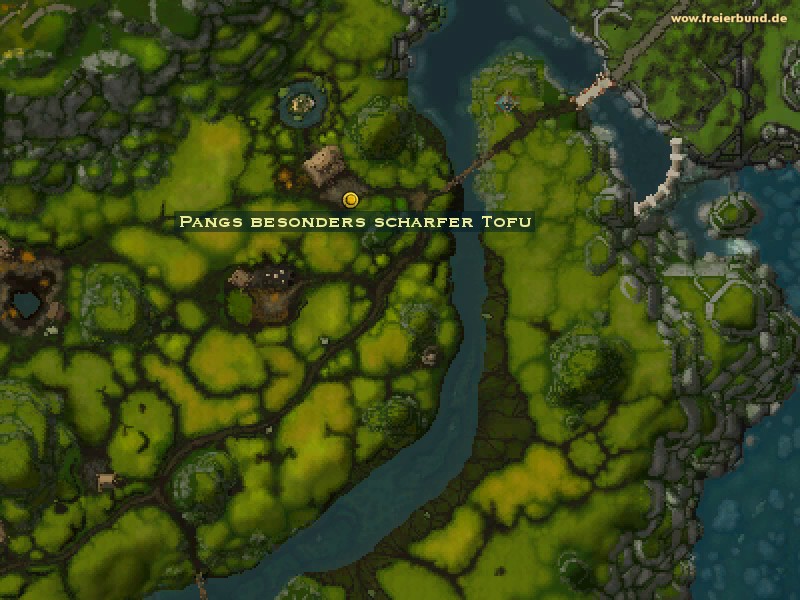 Pangs besonders scharfer Tofu (Pang's Extra-Spicy Tofu) Quest-Gegenstand WoW World of Warcraft 