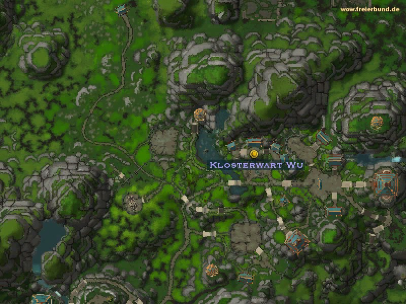 Klosterwart Wu (Groundskeeper Wu) Quest NSC WoW World of Warcraft 