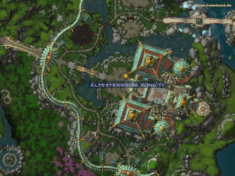 Ältestenweise Wind-Yi (Elder Sage Wind-Yi) Quest NSC WoW World of Warcraft 