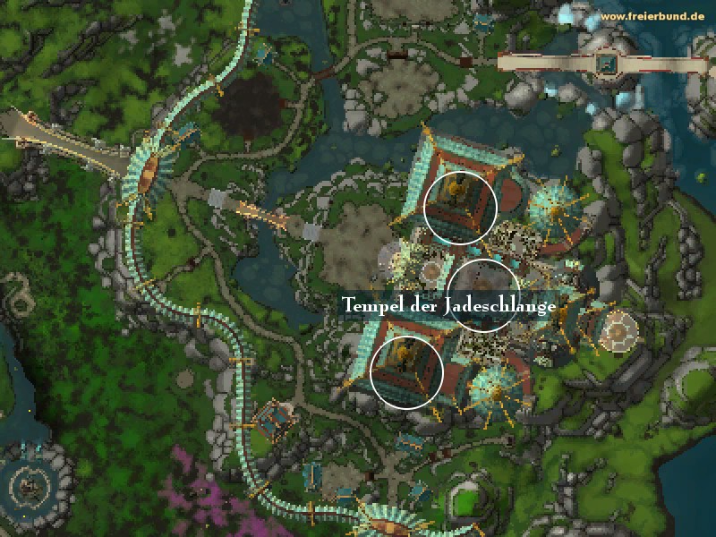 Tempel der Jadeschlange (The Temple of the Jade Serpent) Landmark WoW World of Warcraft 