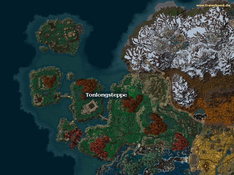 Tonlongsteppe (Townlong Steppes) Zone WoW World of Warcraft 
