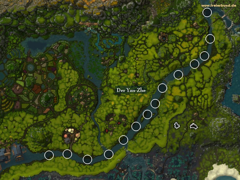 Der Yan-Zhe (Yan-Zhe River) Landmark WoW World of Warcraft 