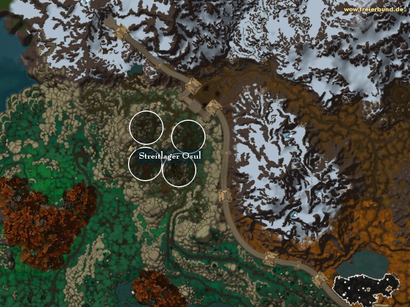 Streitlager Osul (Fire Camp Osul) Landmark WoW World of Warcraft 