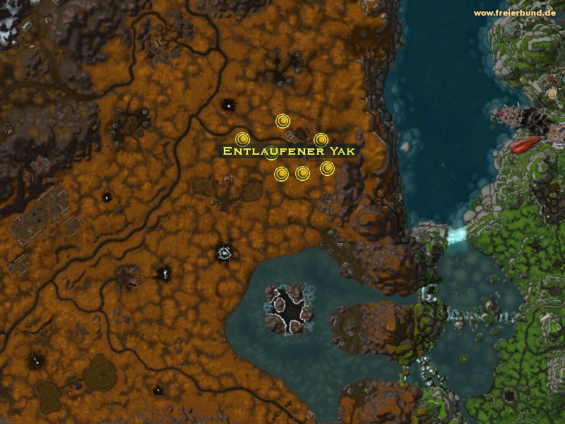 Entlaufener Yak (Escaped Yak) Monster WoW World of Warcraft 