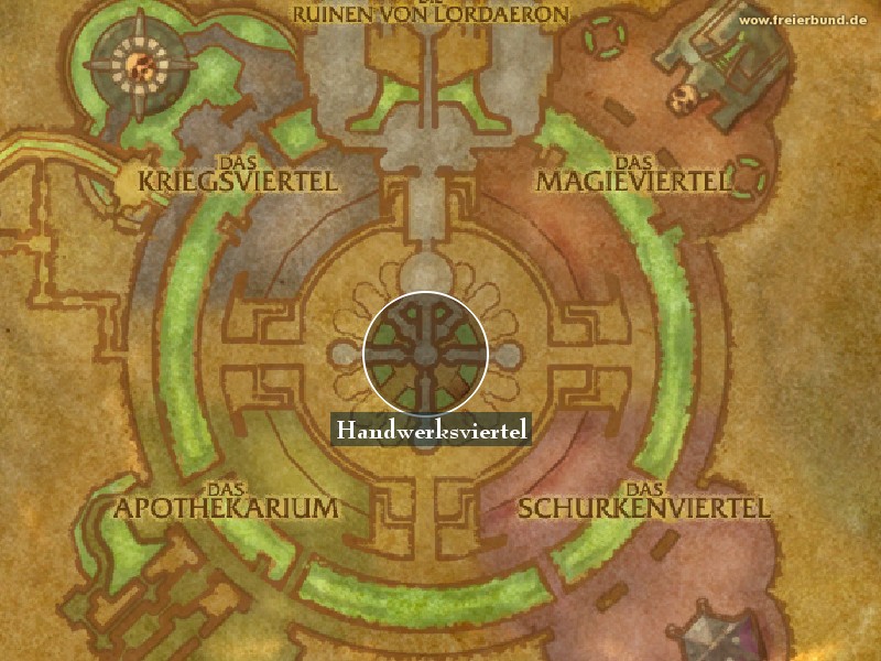 Handwerksviertel (Trade Quarter) Landmark WoW World of Warcraft 