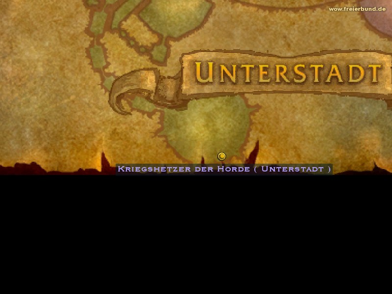 Kriegshetzer der Horde ( Unterstadt ) (Horde Warbringer) Quest NSC WoW World of Warcraft 