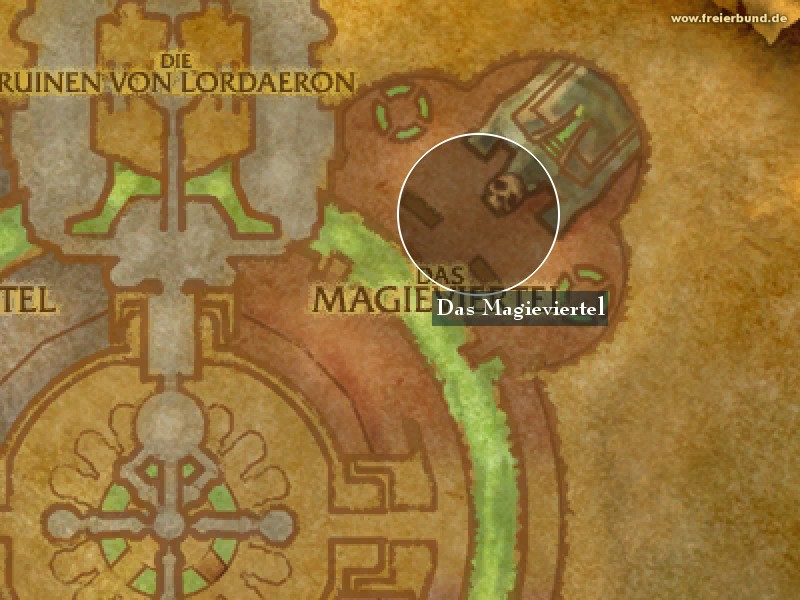 Das Magieviertel (The Magic Quarter) Landmark WoW World of Warcraft 