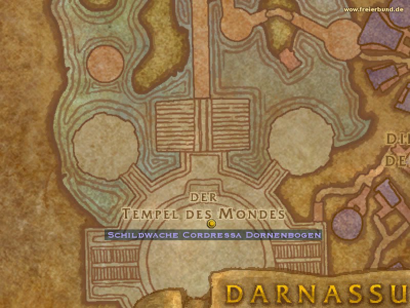 Schildwache Cordressa Dornenbogen (Sentinel Cordressa Briarbow) Quest NSC WoW World of Warcraft 