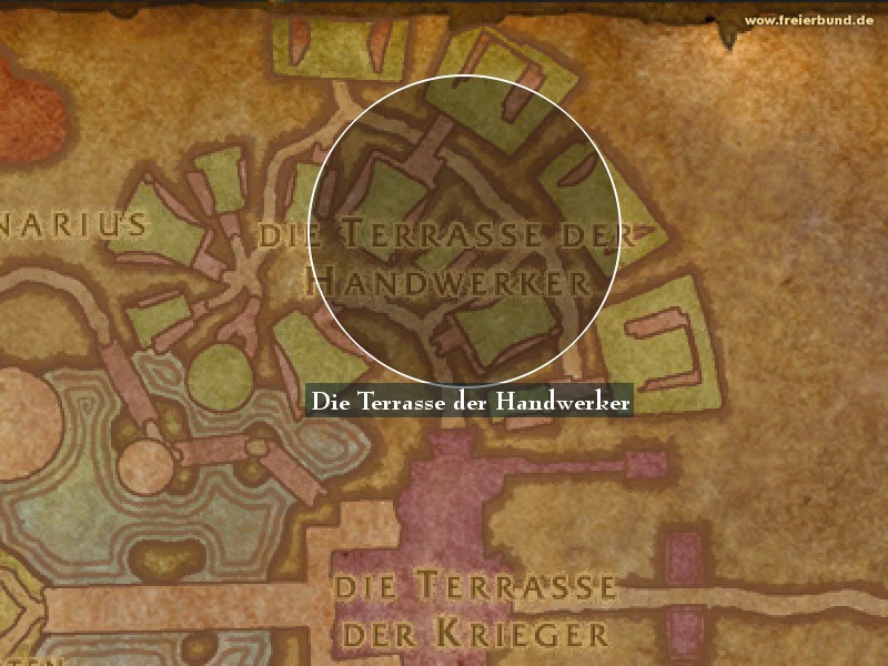 Die Terrasse der Handwerker (Craftmen's Terrace) Landmark WoW World of Warcraft 