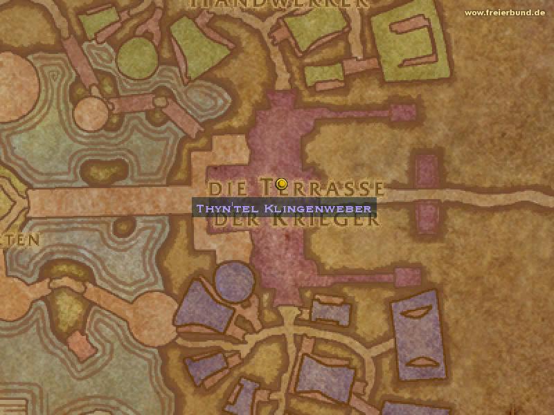 Thyn'tel Klingenweber (Thyn'tel Bladeweaver) Quest NSC WoW World of Warcraft 