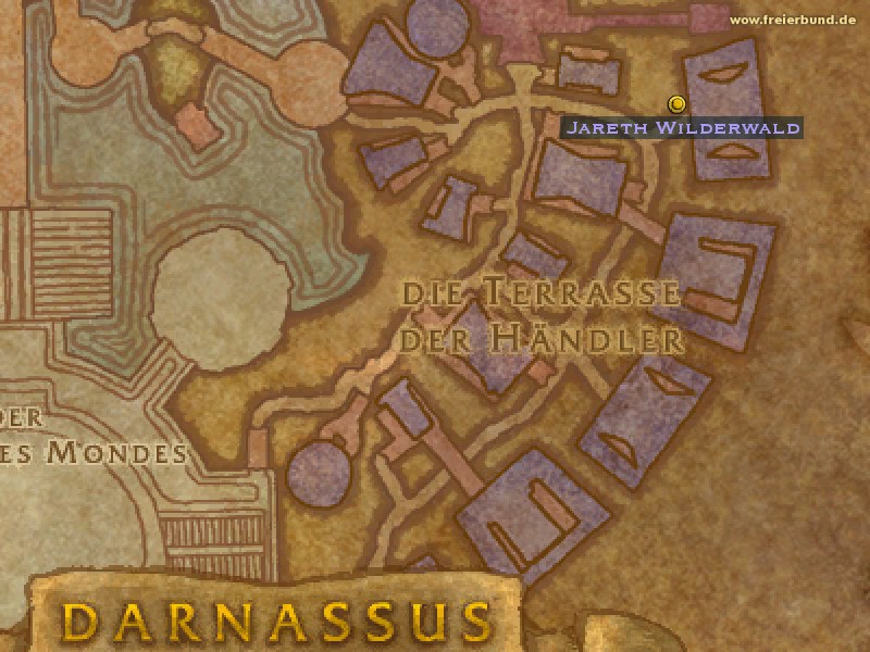 Jareth Wilderwald (Jareth Wildwoods) Quest NSC WoW World of Warcraft 