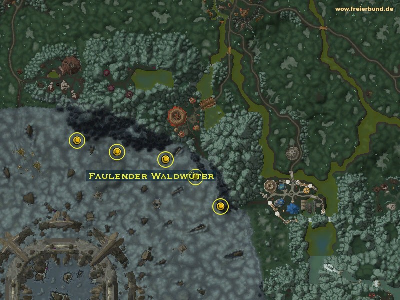 Faulender Waldwüter (Rotting Forest-Rager) Monster WoW World of Warcraft 