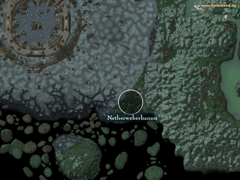 Netherweberkamm (Netherweb Ridge) Landmark WoW World of Warcraft 