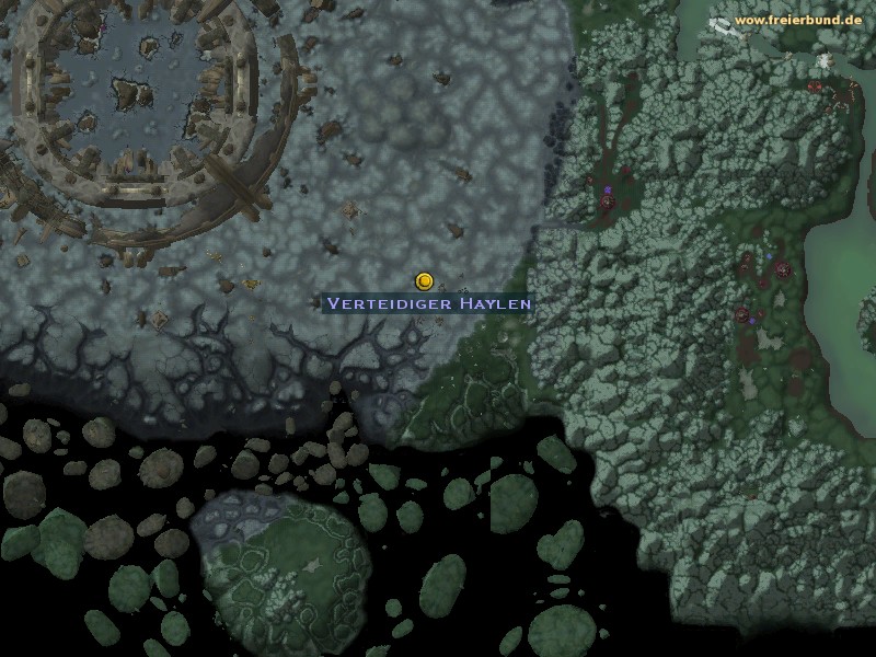 Verteidiger Haylen (Vindicator Haylen) Quest NSC WoW World of Warcraft 