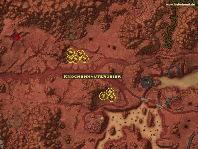 Knochenhäutergeier (Bonestripper Vulture) Monster WoW World of Warcraft 