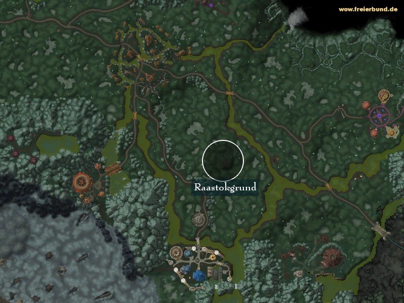 Raastokgrund (Raastok Glade) Landmark WoW World of Warcraft 