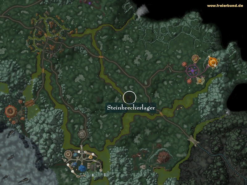Steinbrecherlager (Stonebreaker Post) Landmark WoW World of Warcraft 